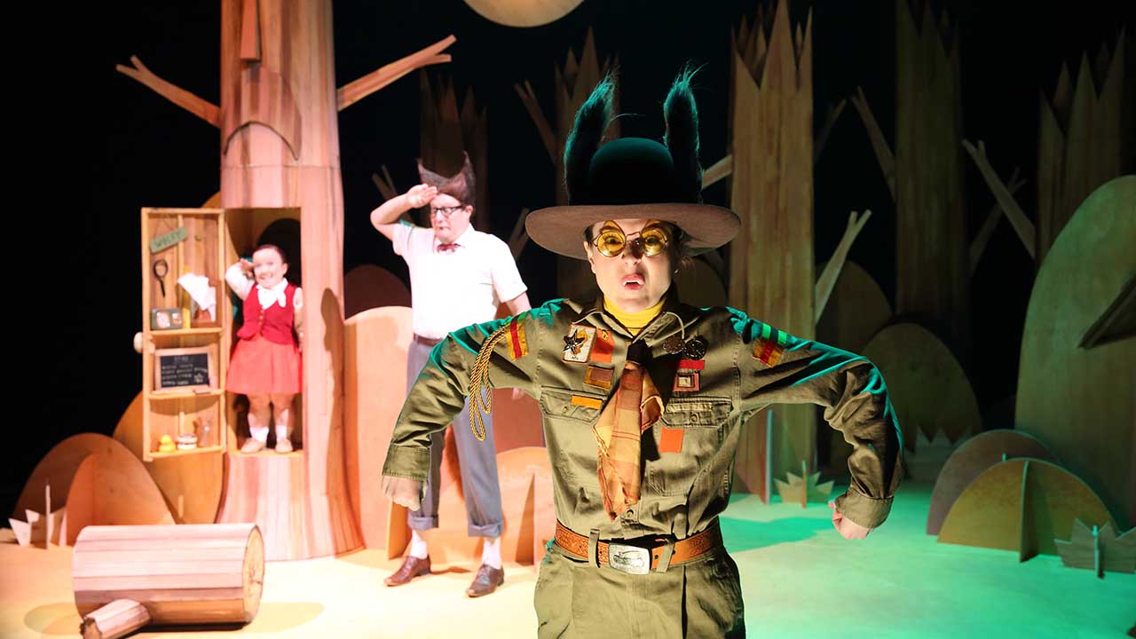 9. Big Bad Wolf. L-R Emma J Hawkins, Patrick Graham, Kate Cheel. Photo by Tony Lewis