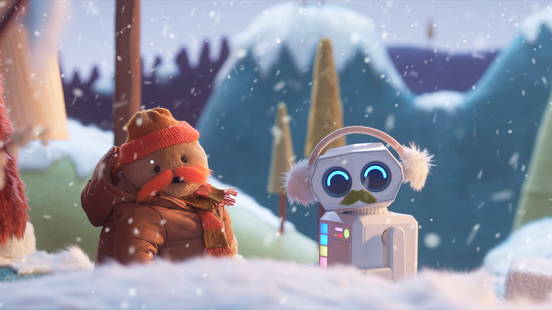 BeepandMortS2_Beep, Mort_E8_Friends at First Snow_6